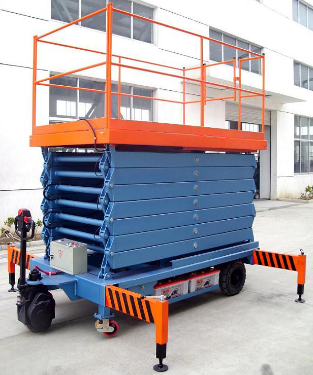 安顺助力行走剪叉式高空作业平台